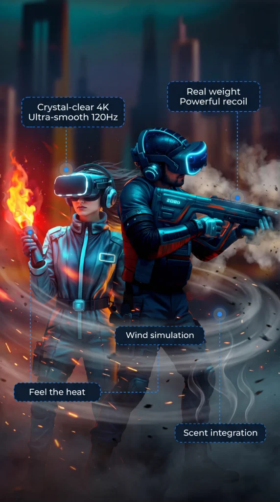 Home 2 4 effects VR Point in Dubai