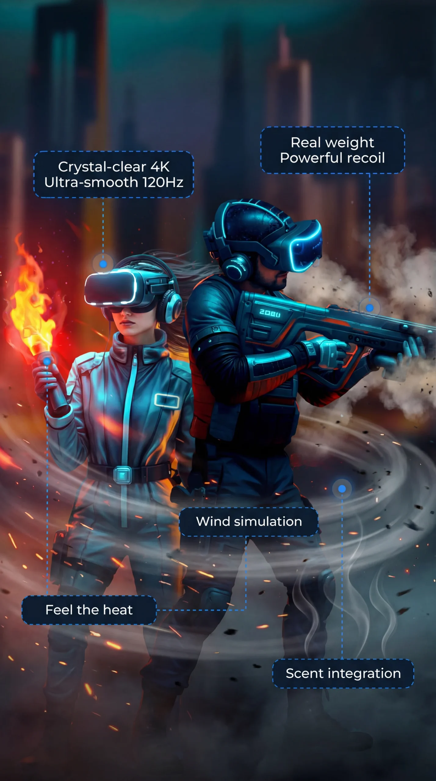 Booking 1 4 effects VR Point in Dubai