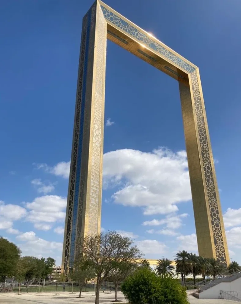 Indoor Activities in Dubai: 30 Places With Real Prices and 4 Ready-Made Days 12 Dubai Frame, the 150 metre golden frame in Zabeel Park