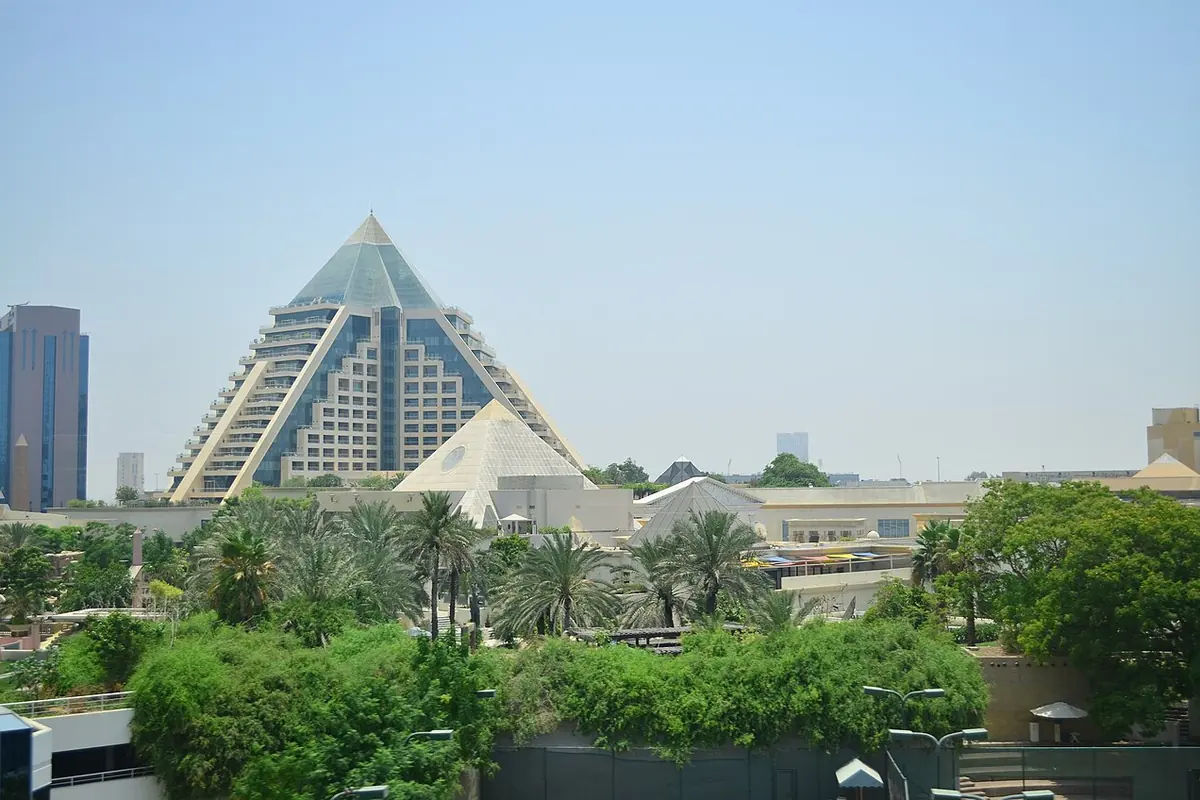 Indoor Activities in Dubai: 30 Places With Real Prices and 4 Ready-Made Days 13 Wafi City complex in Dubai with its pyramid, where AYA Universe is located